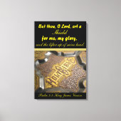 Aber du, o Herr, bist ein Schild für mich; meine H (Vorderseite)