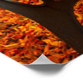 Aber er wurde für unsere Übertretungen durchgepier Poster (Ecke)