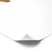 Aber erste Imitate Gold Foil Poster (Ecke)