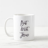 Aber erste Jesus-Kaffee-Tasse Kaffeetasse (Links)