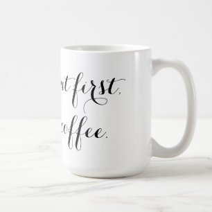 Aber erste Kaffee-Tasse Kaffeetasse