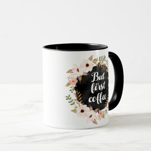 Aber erste Kaffee-Tasse Tasse (VorderseiteRechts)