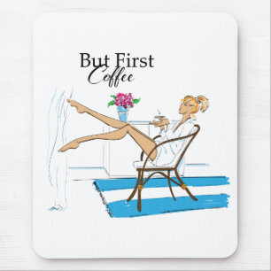 Aber erste Kaffeemasse Mousepad