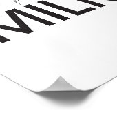 Aber erste Milch Poster (Ecke)