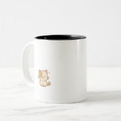 Aber erste Tasse mit Adorable Chat (Vorderseite Links)