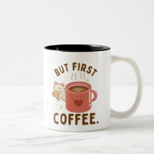 Aber erste Tasse mit Adorable Chat