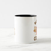 Aber erste Tasse mit Adorable Chat (Mittel)