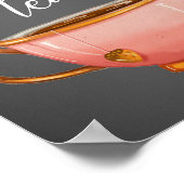 Aber erste Teeausdruck Poster (Ecke)