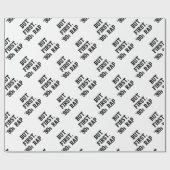 Aber erster Rap Geschenkpapier (Flach)