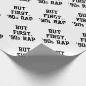 Aber erster Rap Geschenkpapier (Ecke)