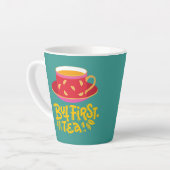 ABER ERSTER TEE MILCHTASSE (Linke Ecke)