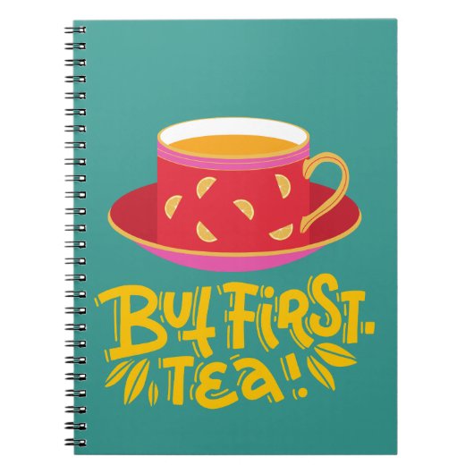 ABER ERSTER TEE NOTIZBLOCK (Vorderseite)