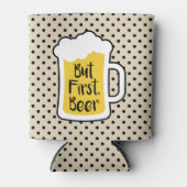 Aber erstes Bier Dosenkühler (Vorderseite)