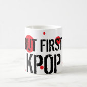 Aber erstes Kpop Kaffeetasse (Mittel)