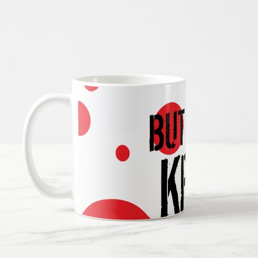 Aber erstes Kpop Kaffeetasse (Links)