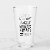 Aber erstes Make-up Glas (Rückseite)