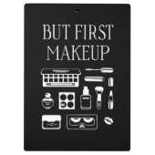 Aber erstes Make-up Klemmbrett (Rückseite)