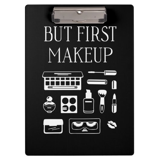 Aber erstes Make-up Klemmbrett (Vorderseite)