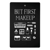 Aber erstes Make-up Mini Klemmbrett (Rückseite)