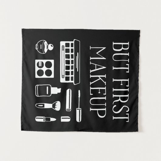 Aber erstes Make-up Wandteppich (Vorderseite (Horizontal))