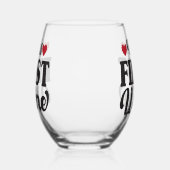 Aber erstmalig trockenes Glas (Links)