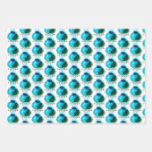 Aber First Cup und Saucer Coffee Liebhaber Geschenkpapier Set (Vorderseite)