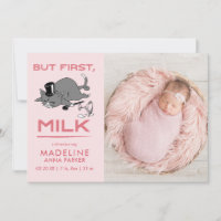 Aber First Milk Funny Cat Foto Birth