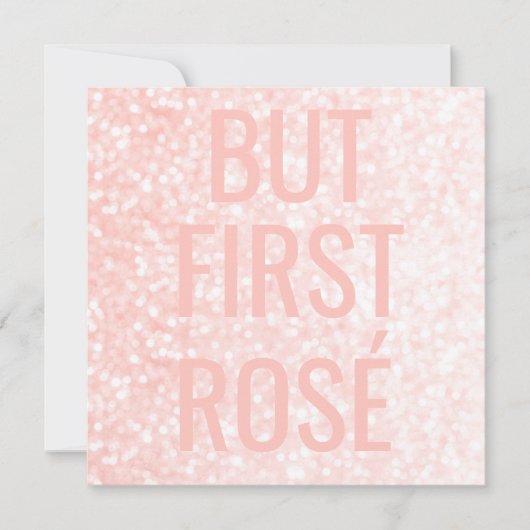 Aber First Rosé | Rosa Weingenuss (Vorderseite)