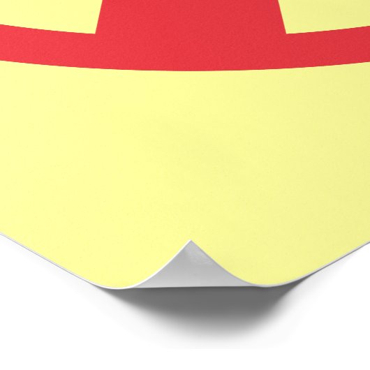 ABER FREIER BEREICH POSTER (Ecke)