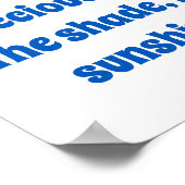 Aber Freundschaft ist Wertvoll - Freundschaftsange Poster (Ecke)