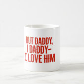 Aber Funny Daddy ich Liebe Ihm T - Shirt Kaffeetasse (Mittel)