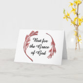 Aber für die Gnade Gottes Karte (Gelbe Blume)