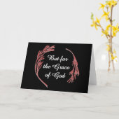 Aber für die Gnade Gottes Karte (Gelbe Blume)