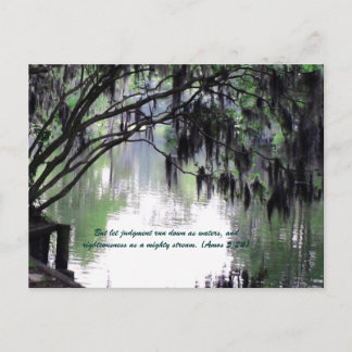 Aber gelassen Urteilsvermögen läuft als Wasser ab, Postkarte