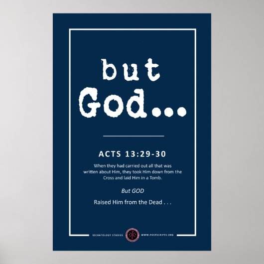 Aber GOD Poster (Vorne)