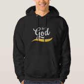 Aber Gott Hooded Sweatshirt, Christlicher Glaube Hoodie (Vorderseite)