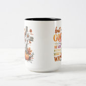 Aber Gott machte einen Weg Zweifarbige Tasse (Mittel)