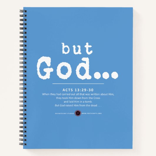 Aber Gott Notizblock (Vorderseite)