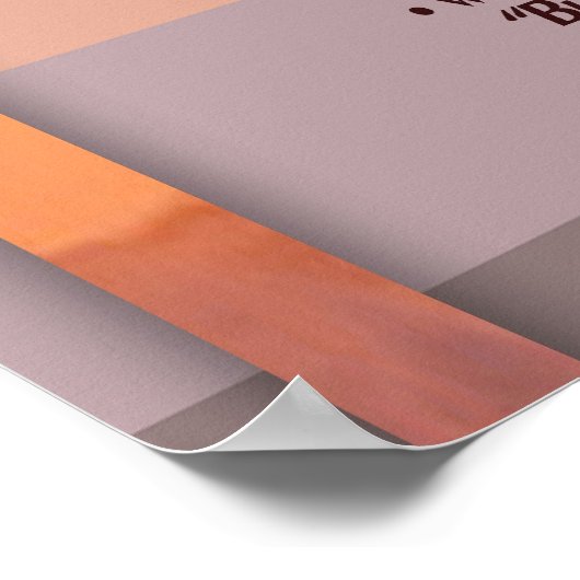 Aber Gott Poster (Ecke)