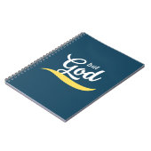 Aber Gott Retro Christliche Bibelbuch Notizblock (Linke Seite)