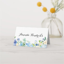 Aber Green Hydrangea Blume Hochzeit Platzkarte