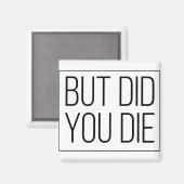 Aber haben Sie die Magnet (Vorderseite/Rückseite)