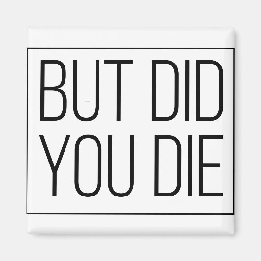 Aber haben Sie die Magnet (Vorne)