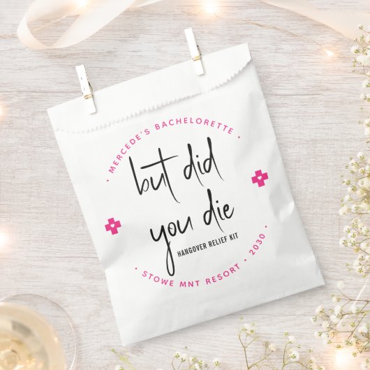 Aber haben Sie Personalisiertes Hangover Relief Ki Geschenktütchen (Ausgeschnitten)