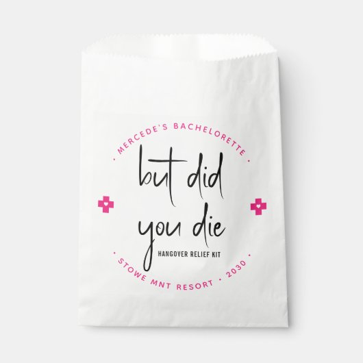 Aber haben Sie Personalisiertes Hangover Relief Ki Geschenktütchen (Vorderseite)