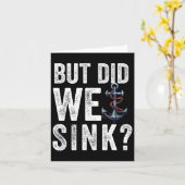 Aber haben wir den Captain des Schiffes Pontoon-Bo Karte (Gelbe Blume)