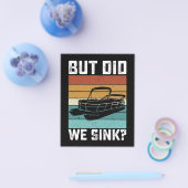 Aber haben wir den Kapitän des Bootes gesäugt? Flyer (Einzeln)