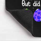 Aber hat lustig gefärbt Ostereier-Farbstoff sarcas Mousepad (Ecke)