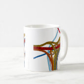 (Aber) i-Liebe-Spaghetti-Kreuzungs-Tasse. Kaffeetasse (VorderseiteRechts)