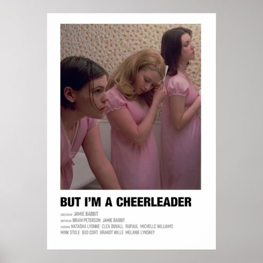 Aber ich bin Cheerleader Minimal Poster (Vorne)
